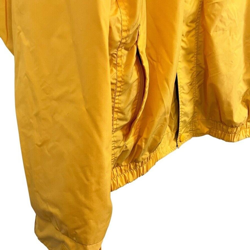 Columbia Mens Yellow Blue Bugaboo Full Zip Jacket Nylon Hiking Camping sz XL - Picture 2 of 12